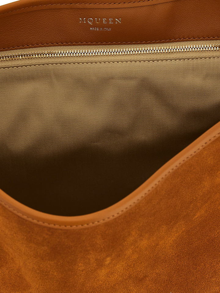 Mcqueen T-Bar Shoulder Bag Borse a Spalla e Tracolla - Marrone | 9df35aa701d31ed4f36fc92e027f5dd7a44b6b62