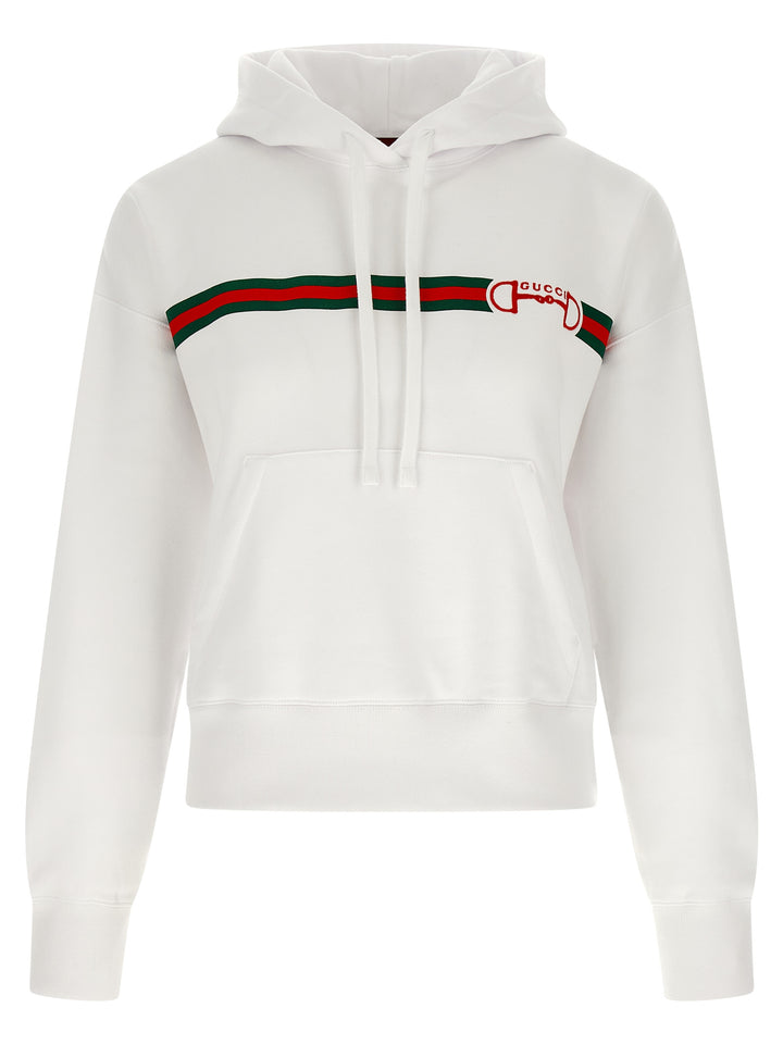 Gucci Morsetto Gucci Felpe - Bianco | ea1da49a6fea16566a6747a7c7dd2c051749c224