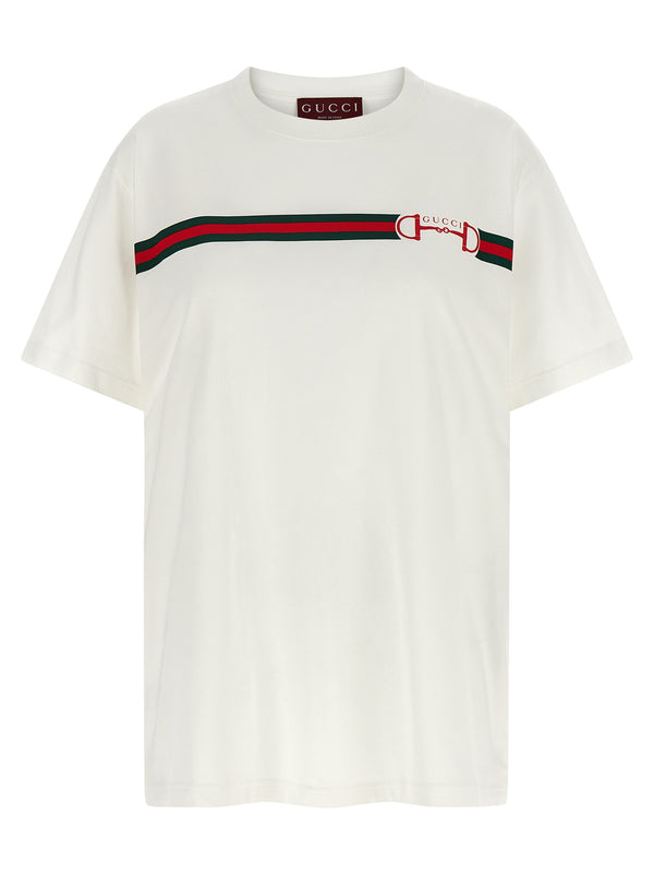 Nastro Web T Shirt Bianco