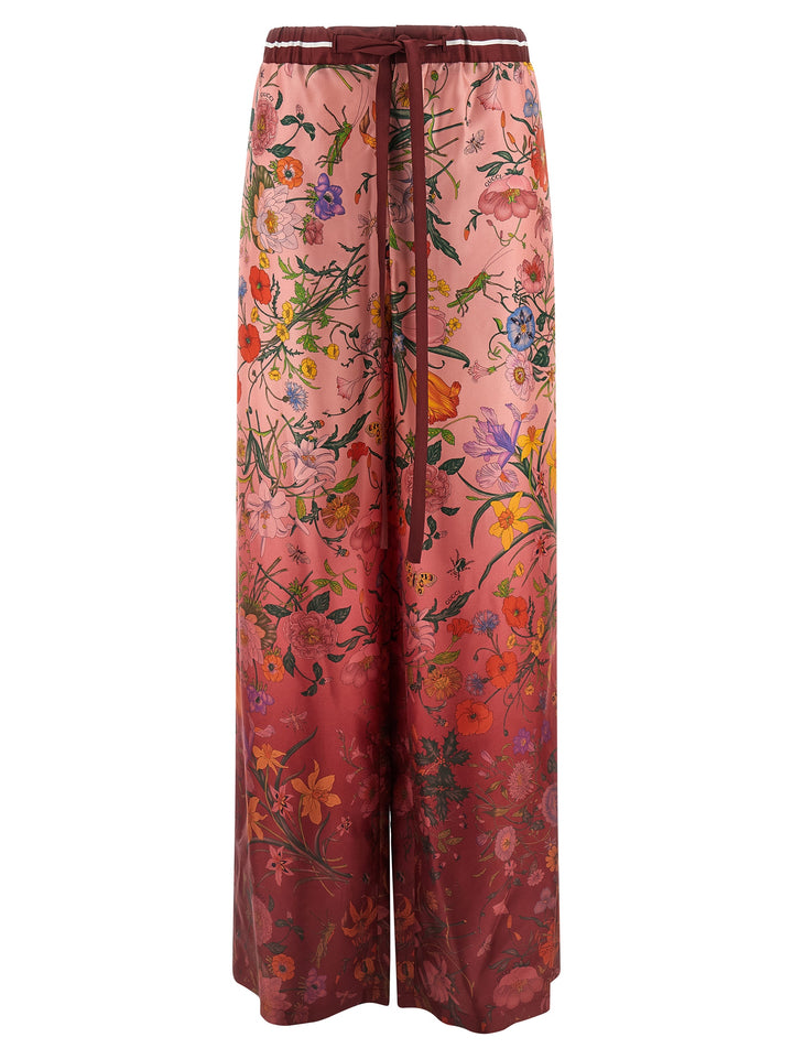 Gucci Flora Pantaloni - Rosa | a670ea04c7db02896523cf929fff1f357c2dba01