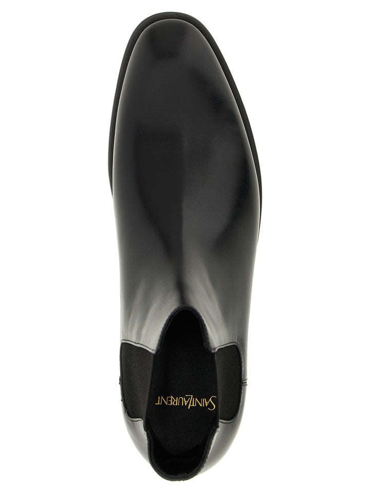 Saint Laurent Adrien Stivali e Stivaletti - Nero | 32a533c36406eb6198e92b249e68dda27bdcbea2