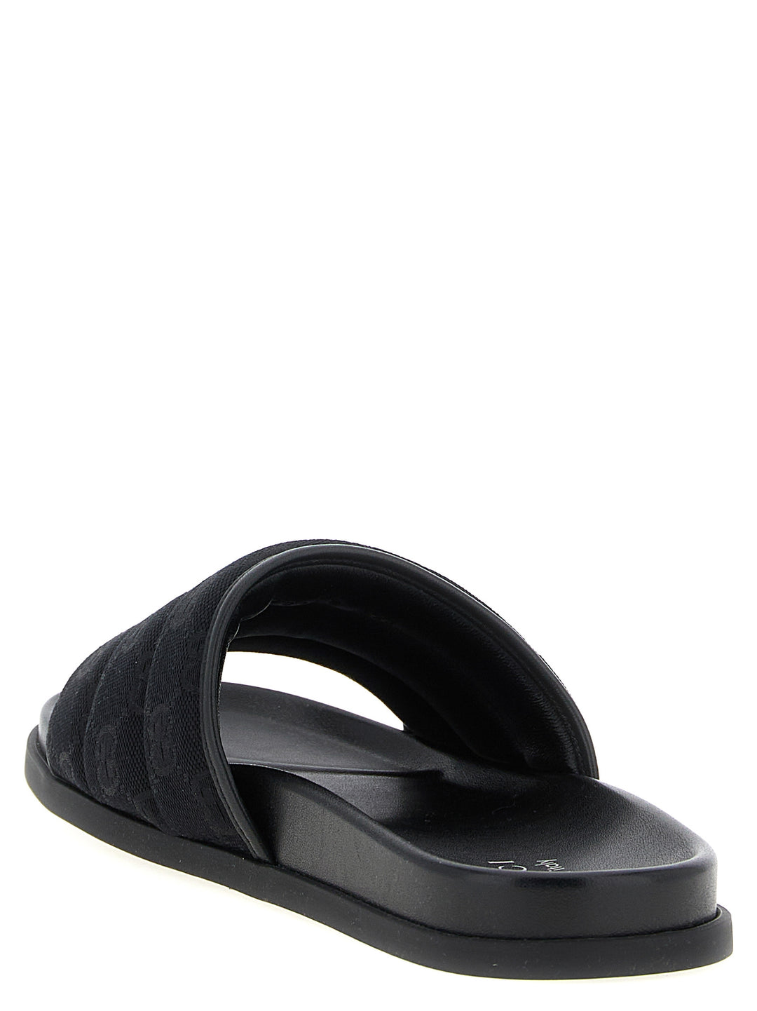 Gucci Gg Slides Sandali - Nero | 1c33cdb3d7e54cd7ab26ce1bfbf4082a2c5e4853