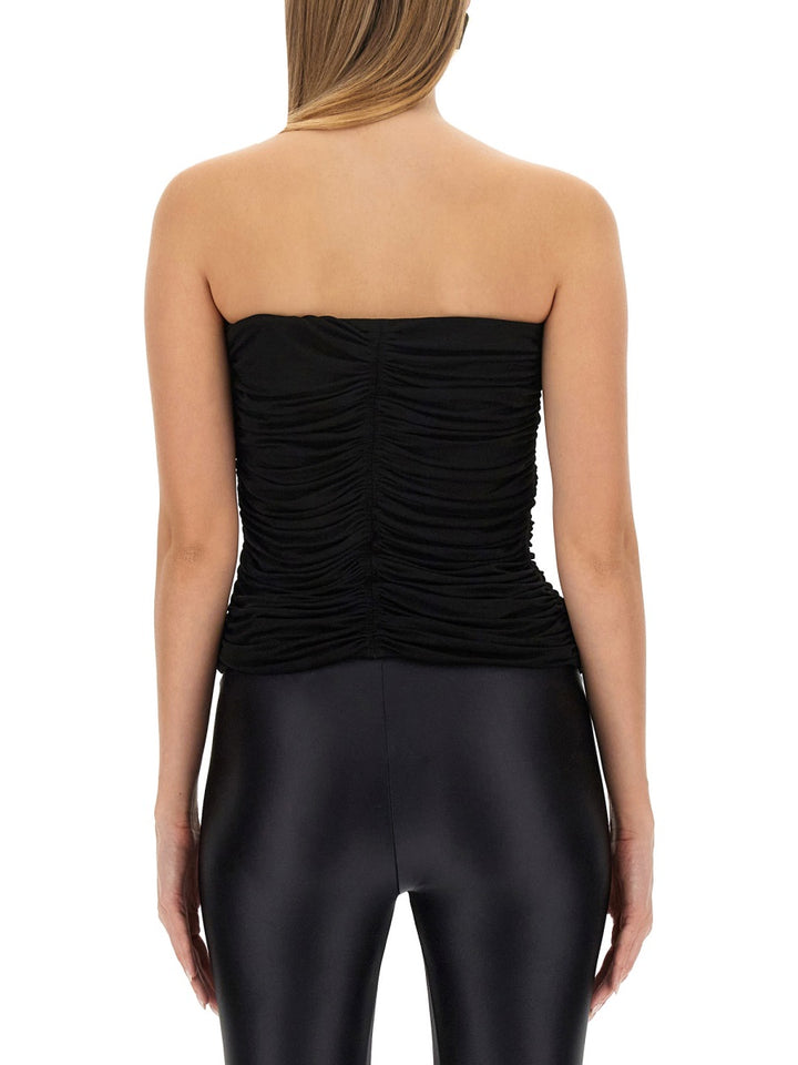 Saint Laurent Top - Black | 728976ff1a011e2bc5e1b96cf18592c200cce70e