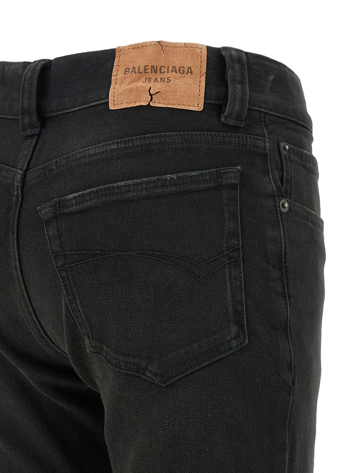 Balenciaga Bootcut Jeans - Nero | bda3770978196203b85094e26306dd56c123a1a5