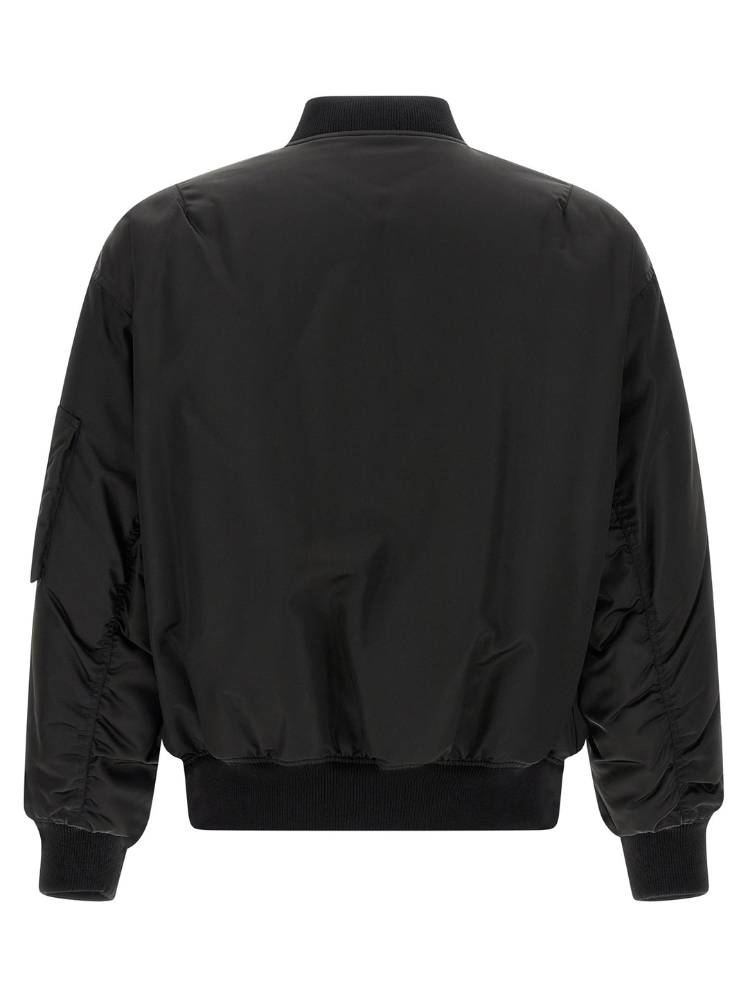 Saint Laurent Serge Bomber Jacket Puffer Jackets - Nero | f54cd91565c0b44a173680ccced27d757b80646e