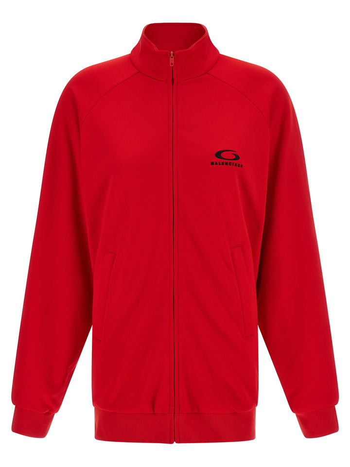 Balenciaga Back Tracksuit Abiti - Rosso | a71461c90cfe6947f715f2106dca32b9f6dccfe5