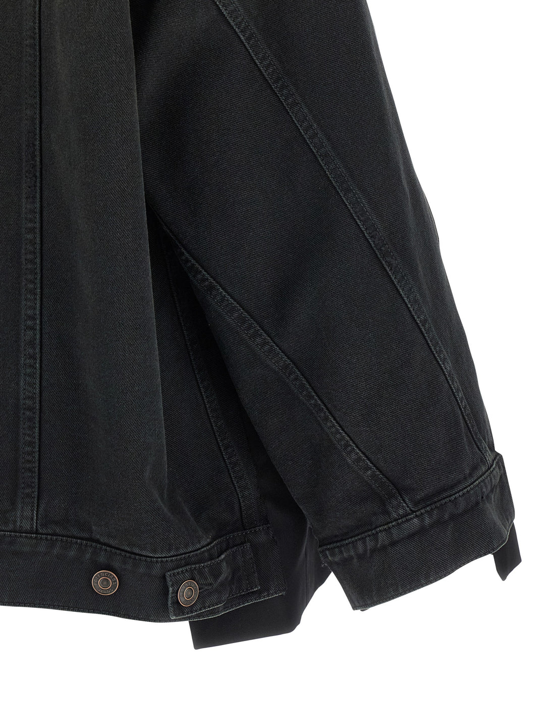 Balenciaga Denim Jacket - Blazer Puffer Jackets - Nero | 1ec8c64dd7b3426bf95a8391f78d0778cc31e0d6