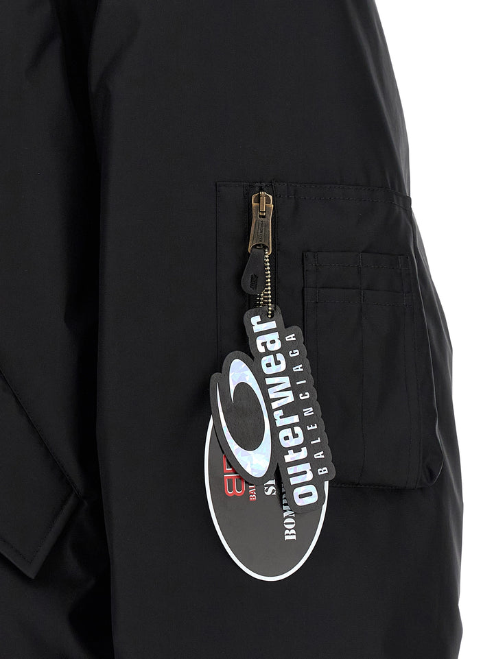 Balenciaga Bomber Puffer Jackets - Nero | 58b584569d4b0ffc10dd1d5f19c6da4656678240