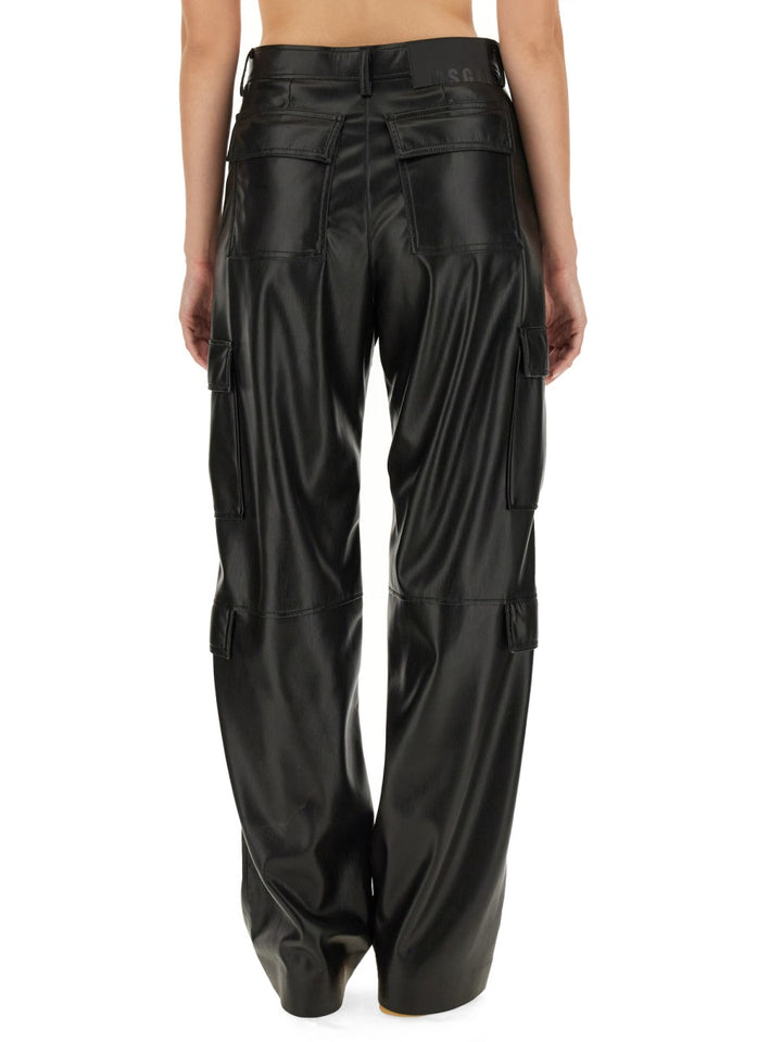 MSGM Pantaloni - Nero | Wanan Luxury
