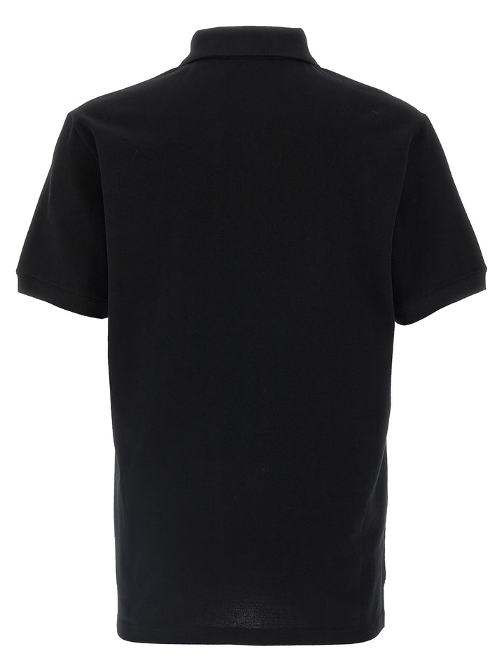 Mcqueen Logo Embroidery  Shirt Polo - Bianco/Nero | 8dc54981e1b638dad767c4296d5c2b4ab83858ec