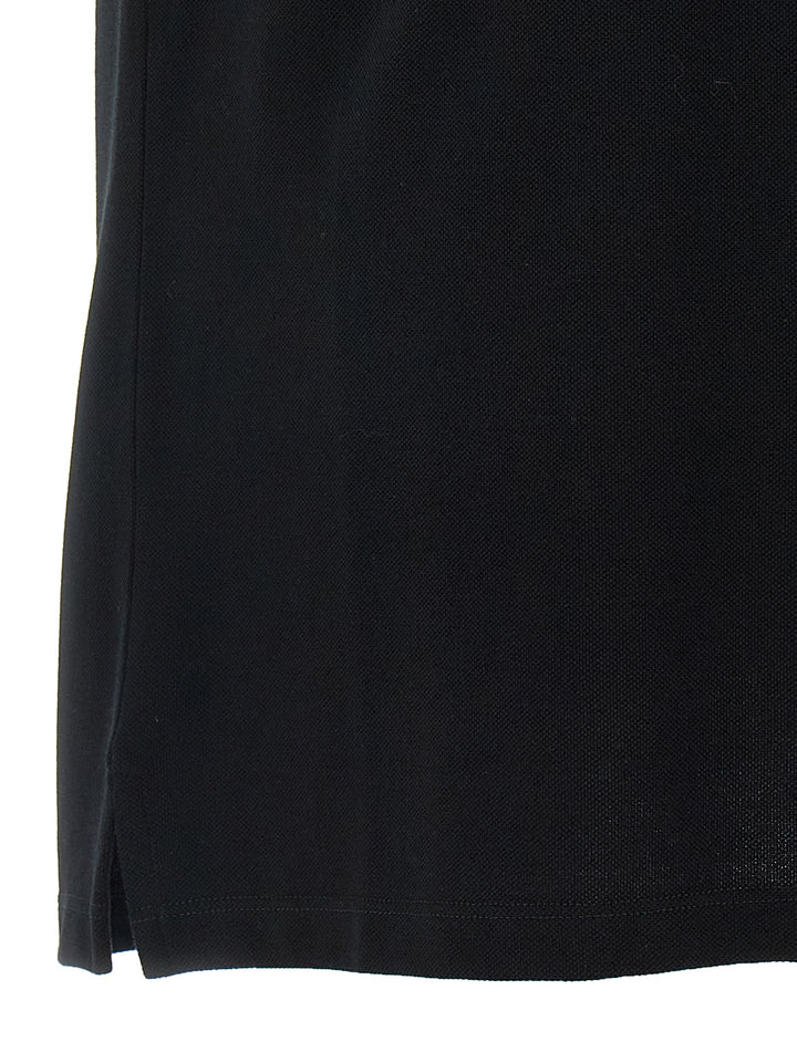 Mcqueen Logo Embroidery  Shirt Polo - Bianco/Nero | 2511a1facbf50f98dc2948d37d183dc79f49f78c