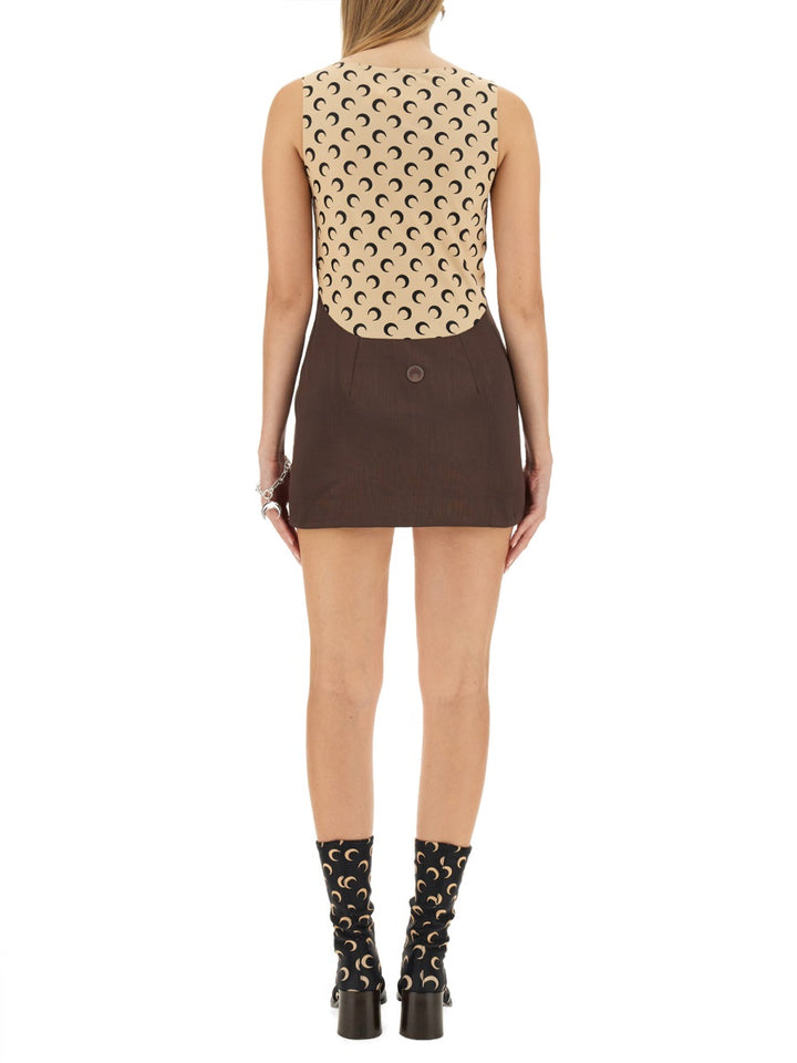 Marine Serre Abiti - Marrone | Wanan Luxury