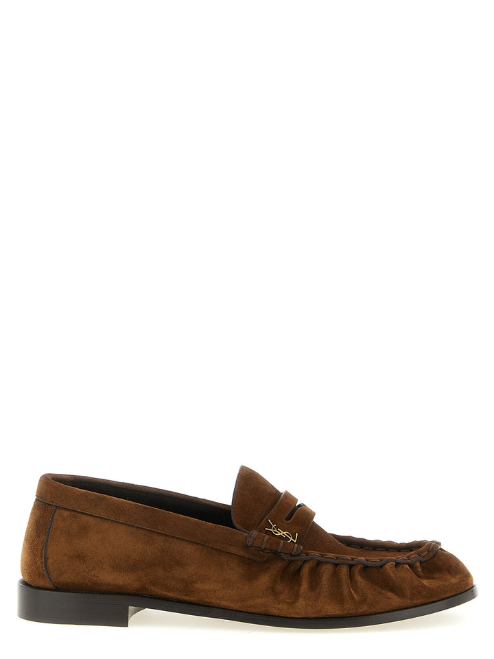 Saint Laurent Le Loafer Mocassini - Marrone | 778cd8df9113bad374718f77d39c5a1d6ed68308