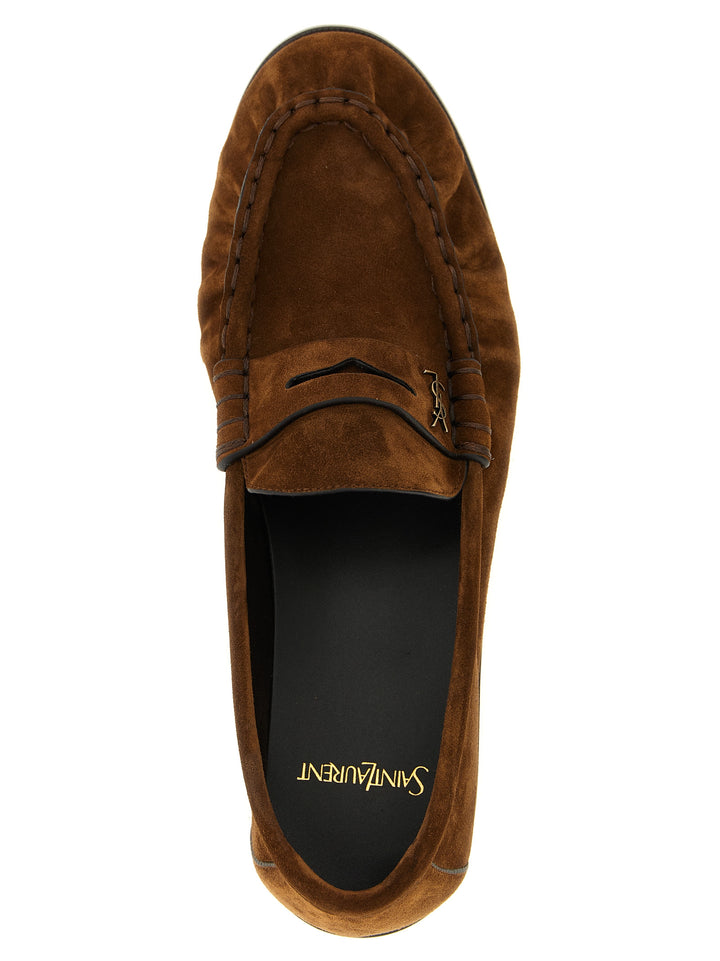 Saint Laurent Le Loafer Mocassini - Marrone | 27780a06201e97ec708c508bbfeea8e95dff68c1