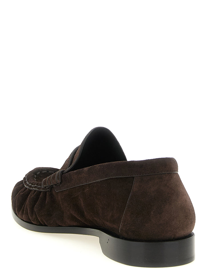 Saint Laurent Le Loafer Mocassini - Marrone | 85a7e3e134459ce9d7a8b93c1c4a0d724a450bbc