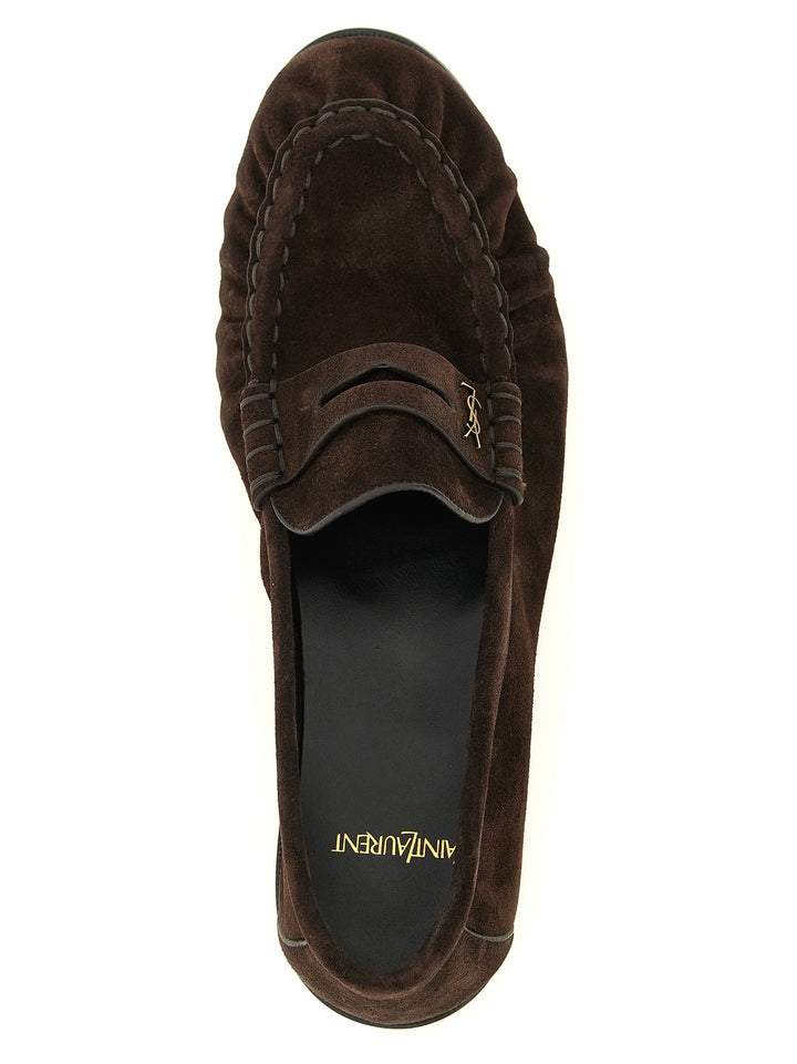 Saint Laurent Le Loafer Mocassini - Marrone | bc410ff3db42b2d27f6d56c76378bdcc981f83a5