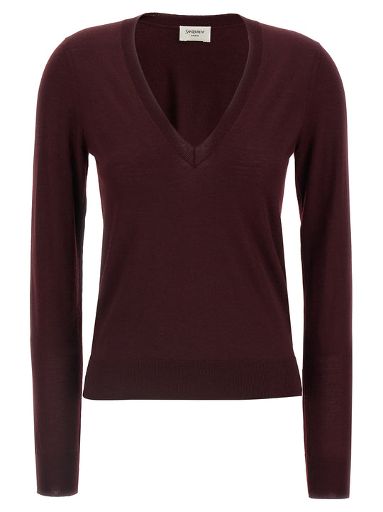 Wool Sweater Maglioni Bordeaux