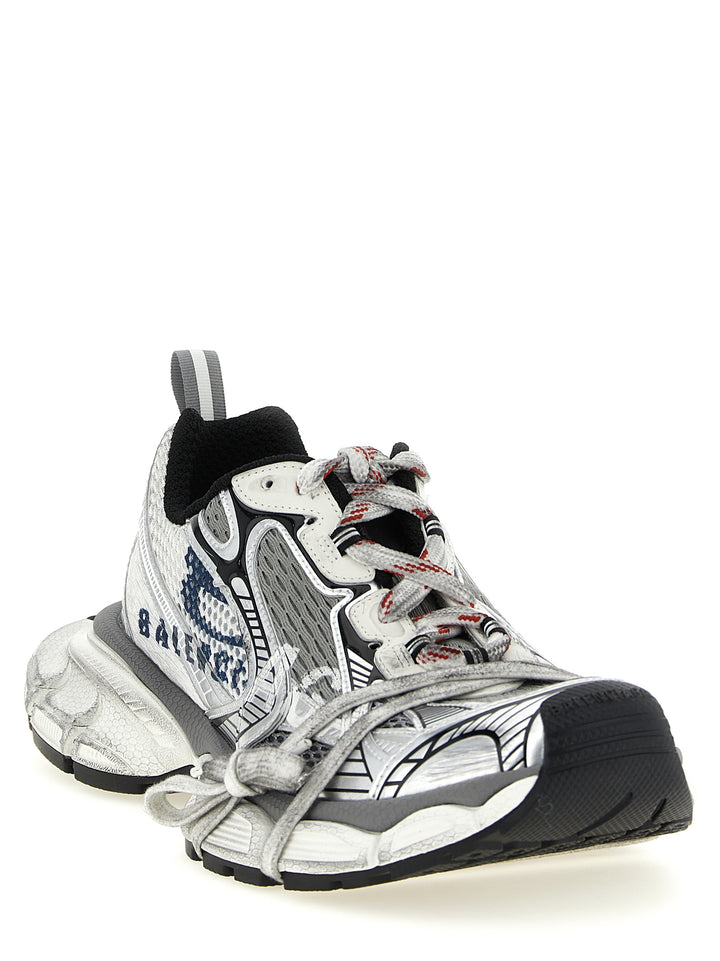 Balenciaga 3xl Split Logo Sneakers - Grigio | 5bb84e6e73290bad709bb746c96415464d21a70e