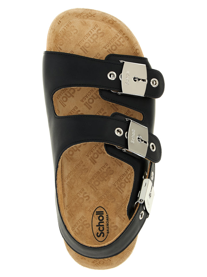 Balenciaga Balenciaga X Scholl Sandali - Nero | 8eb9e83ef33b28b48c9ed10b41ec4b15964a1fdb