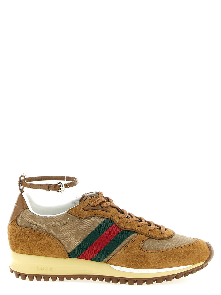 Gucci Gucci Re-Motion Sneakers - Marrone | 691207281fbddfba446e6d6a3c24781c818fe84e