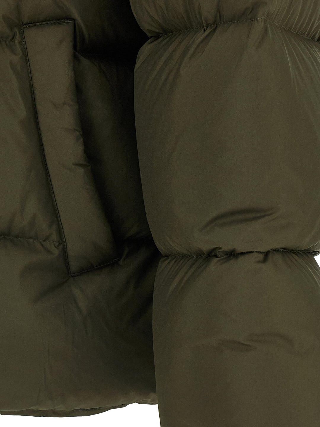 Saint Laurent Padded Down Jacket Puffer Jackets - Verde | ba3c1a4e77c519956706eda145e4dd8278851d60