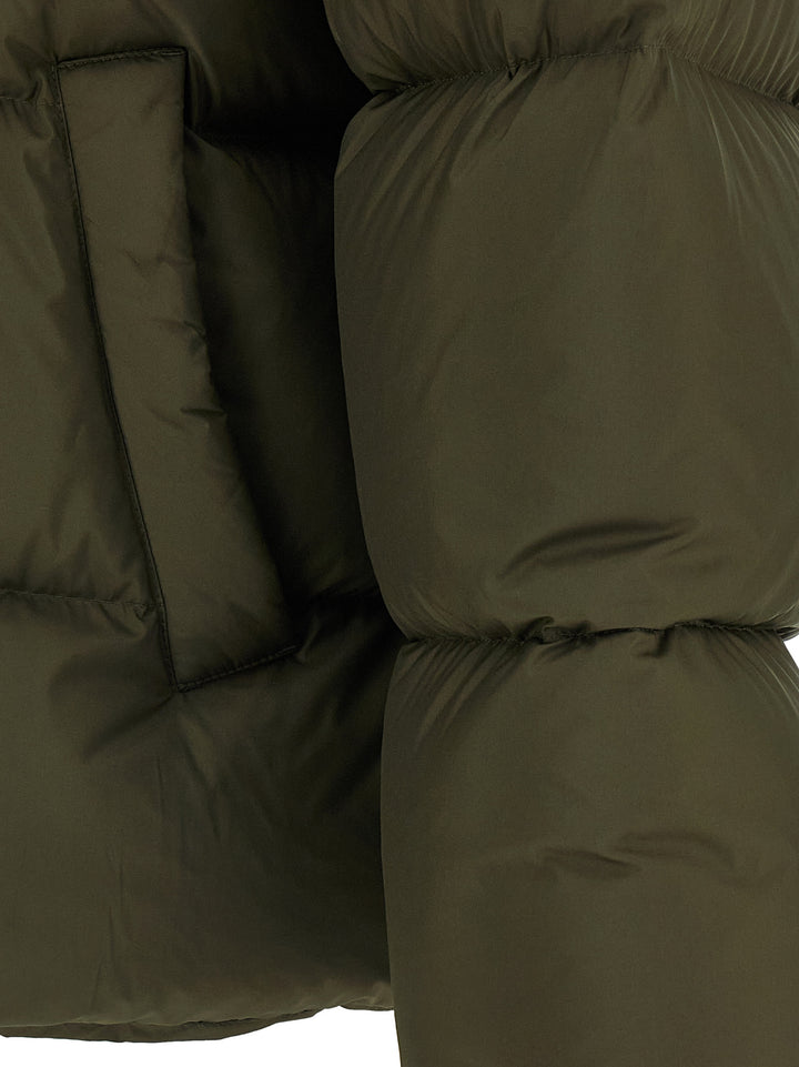 Saint Laurent Padded Down Jacket Puffer Jackets - Verde | ba3c1a4e77c519956706eda145e4dd8278851d60