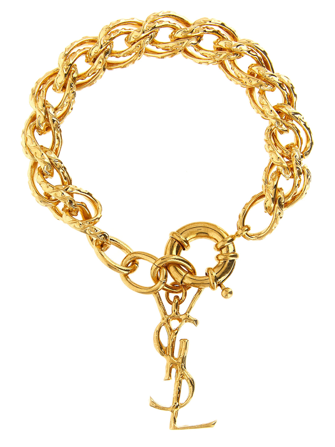Saint Laurent String Chain Bracelet Gioielli - Oro | d949c6fdab8c5ac0ac18f05add86ad9365e94aa9