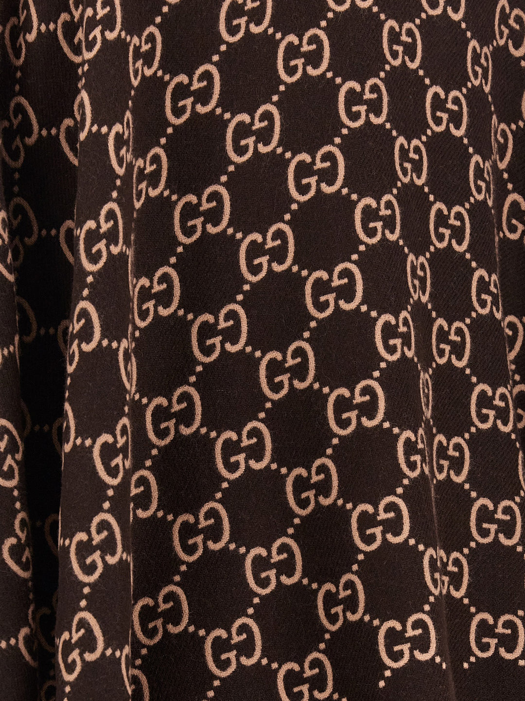 Gucci Gg Wool Cape Mantelle - Multicolor | 699a8a616f7b849038ca789b242014acb73b57cf