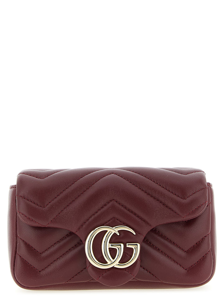 Gucci Gg Marmont Borse a Spalla e Tracolla - Rosso | 3e907ae72bf2752a5808117e820fa6cf85c56be3