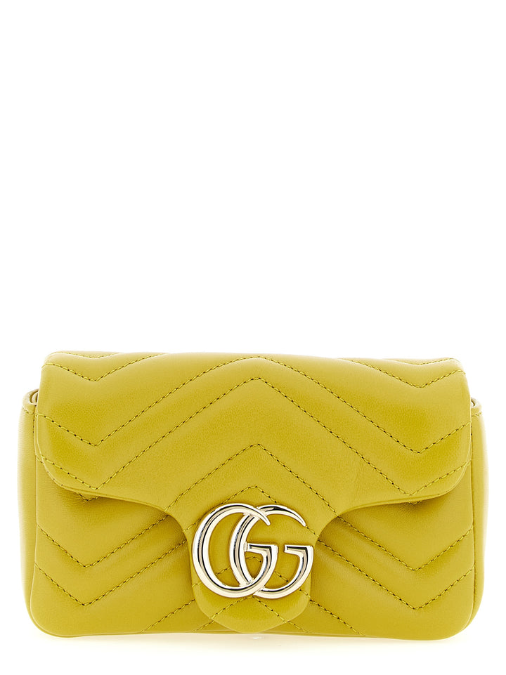 Gucci Gg Marmont Borse a Spalla e Tracolla - Giallo | 86e7a86690274d846de698903de458ce6a905772