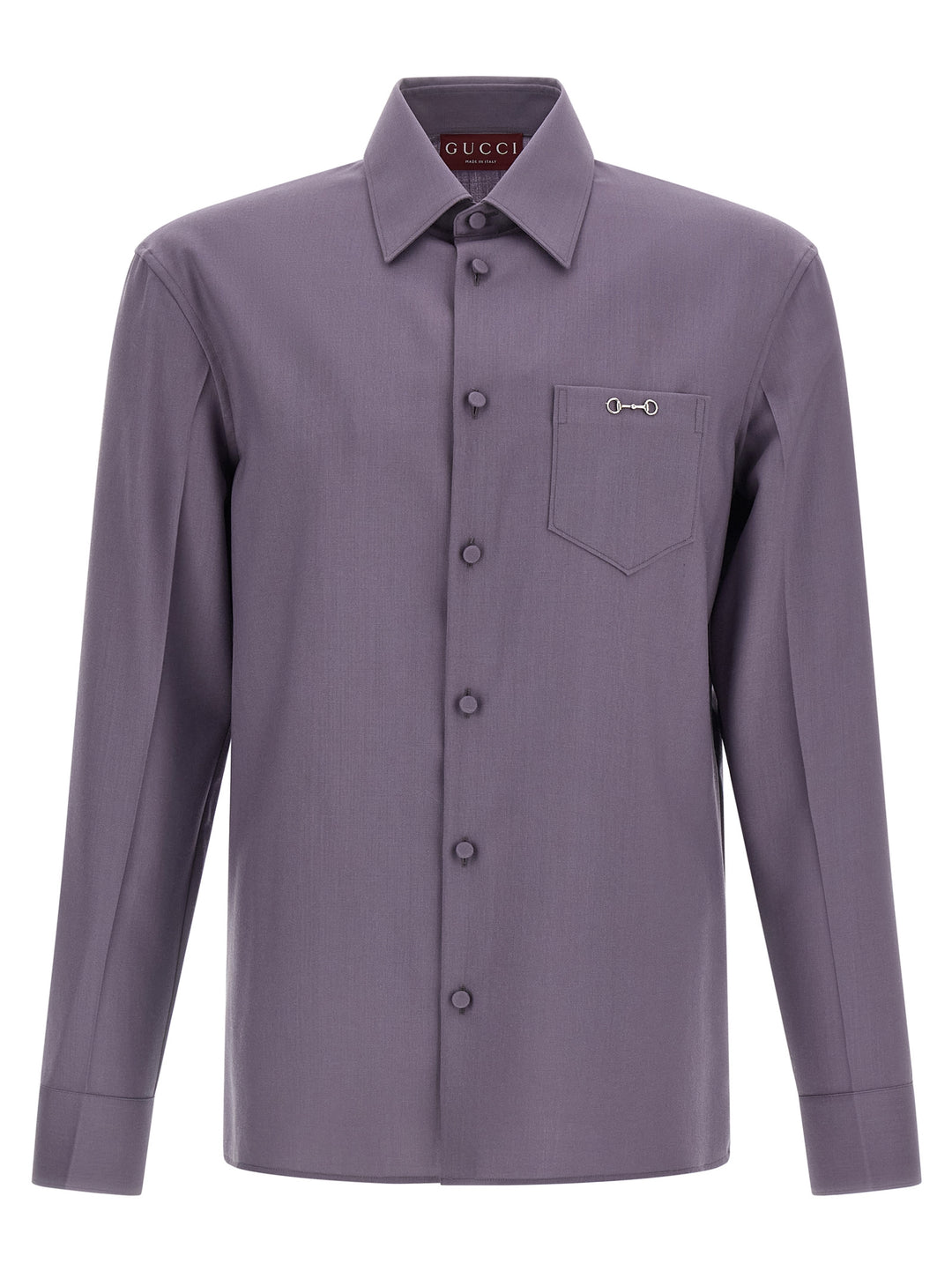 Gucci Horsebit Shirt Camicie - Viola | d18dae7b5ed157b1d7832fa2586c764fa33d26ac