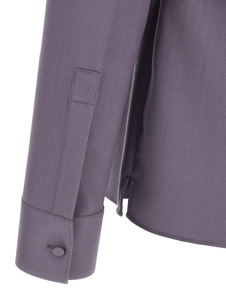 Gucci Horsebit Shirt Camicie - Viola | 357b6e06ca80d6f7bb7b12ec8b81476cceadf419