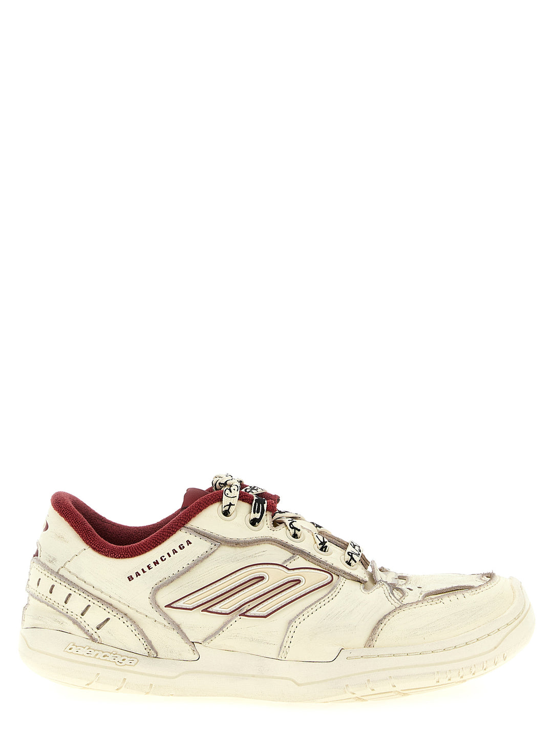 Balenciaga Hamptons Worn-Out Medio Sneakers - Beige | 47905bc97ea9d38d1ae72ce8f8f95c41e3951610