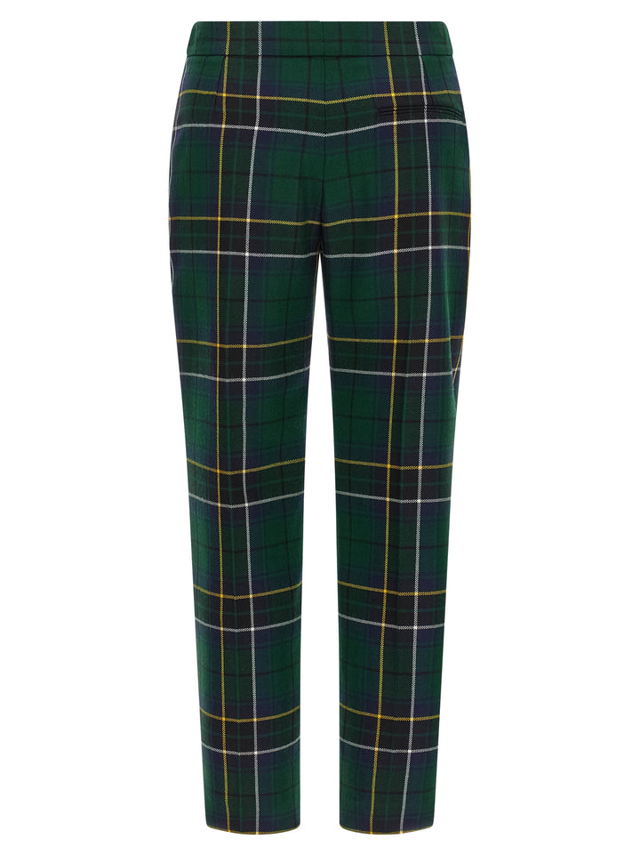 Mcqueen Cigarette Pantaloni - Verde | efe1114a1329d9a74e0ff01c600a899376f0c629