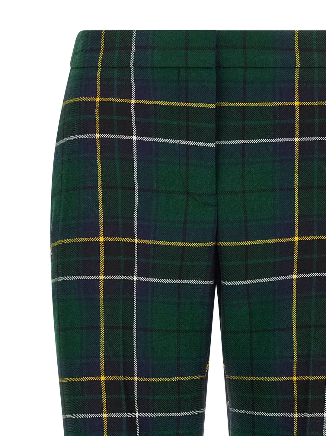 Mcqueen Cigarette Pantaloni - Verde | f4091167190b461df62b44813bc354dadce16d1d