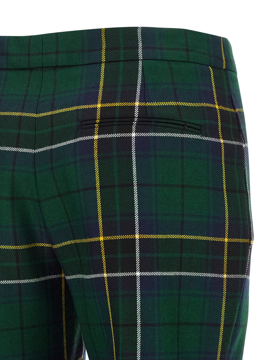 Mcqueen Cigarette Pantaloni - Verde | 0839396fb771a9e40d59974ea2f3a2111356bc68