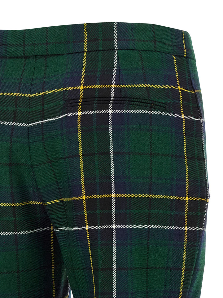 Mcqueen Cigarette Pantaloni - Verde | 0839396fb771a9e40d59974ea2f3a2111356bc68