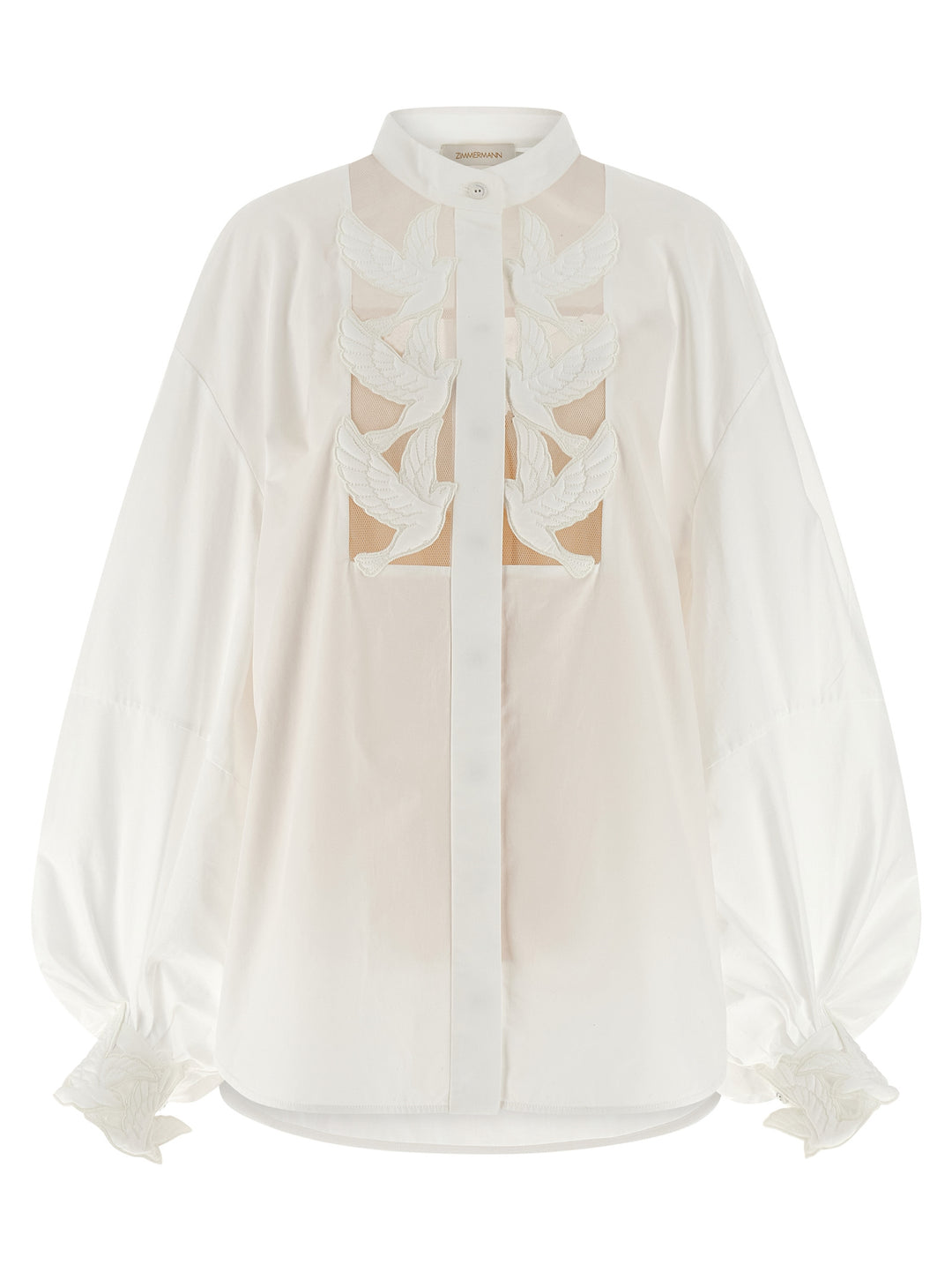 Zimmermann Luna Camicie - Bianco | d75481b86e3234466ddd70a5987501b0575db1ea