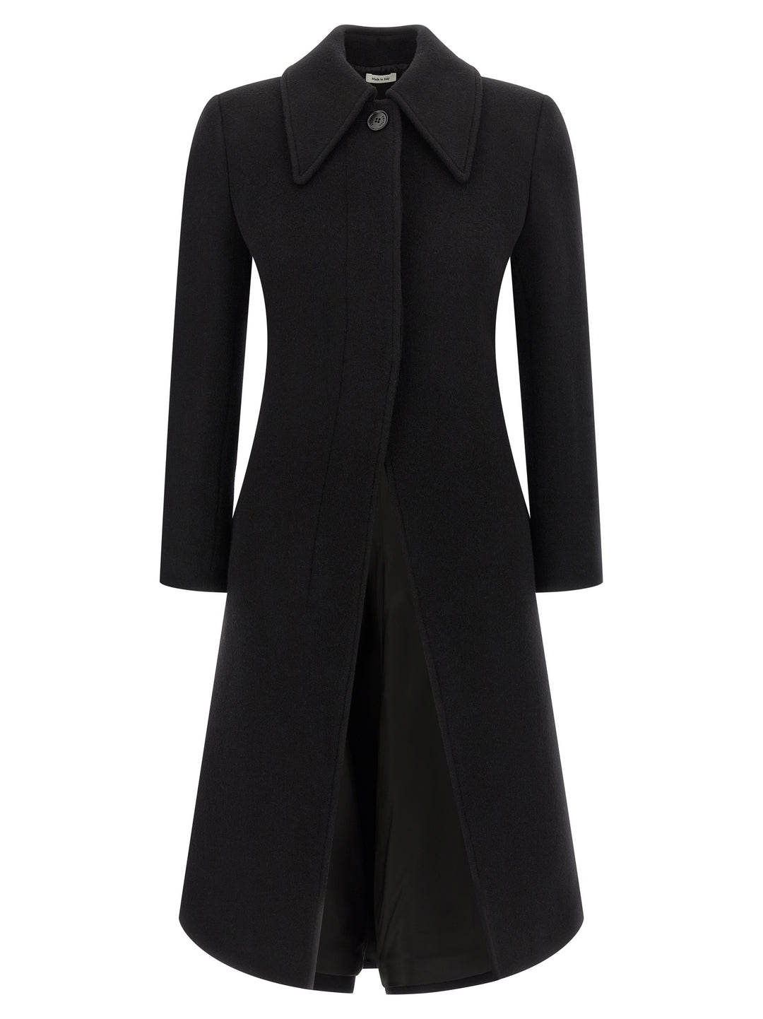 Mcqueen Wool And Cashmere Coat Trench e Impermeabili - Nero | 4d4602cf73236478b8656671f36e3da62f6a0230