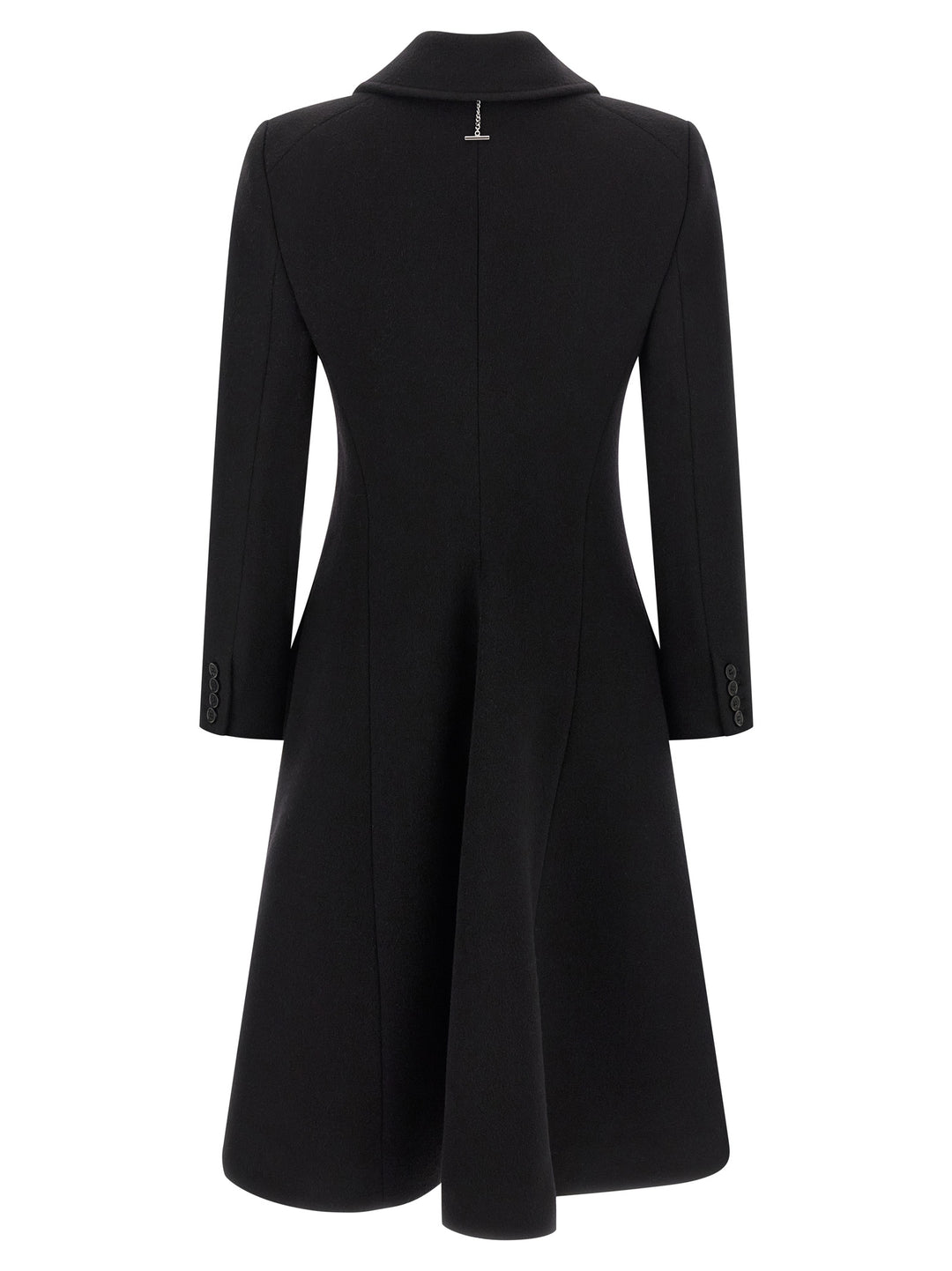 Mcqueen Wool And Cashmere Coat Trench e Impermeabili - Nero | 3b3048b30b35bcddc247ebd49791c2b3a431b6f0