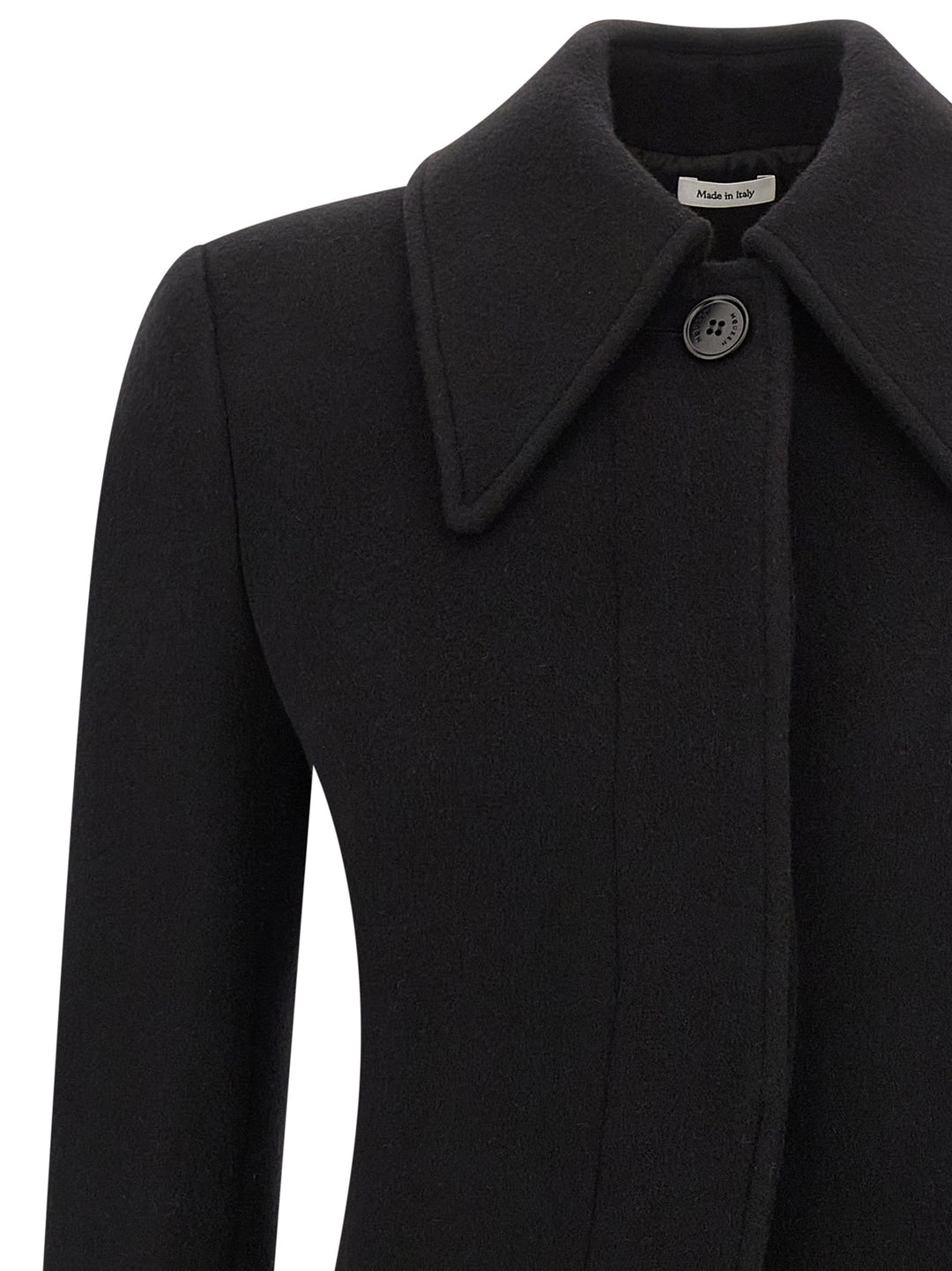 Mcqueen Wool And Cashmere Coat Trench e Impermeabili - Nero | d6a3d84da35f9b3e09a12ef6221f97fdad098a00