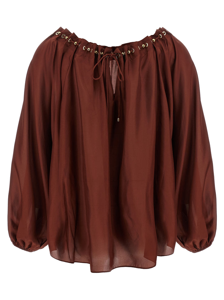 Zimmermann Aster Camicie - Bordeaux | c4eedb64910655d51bca6aff6e500ba091d5c8a9