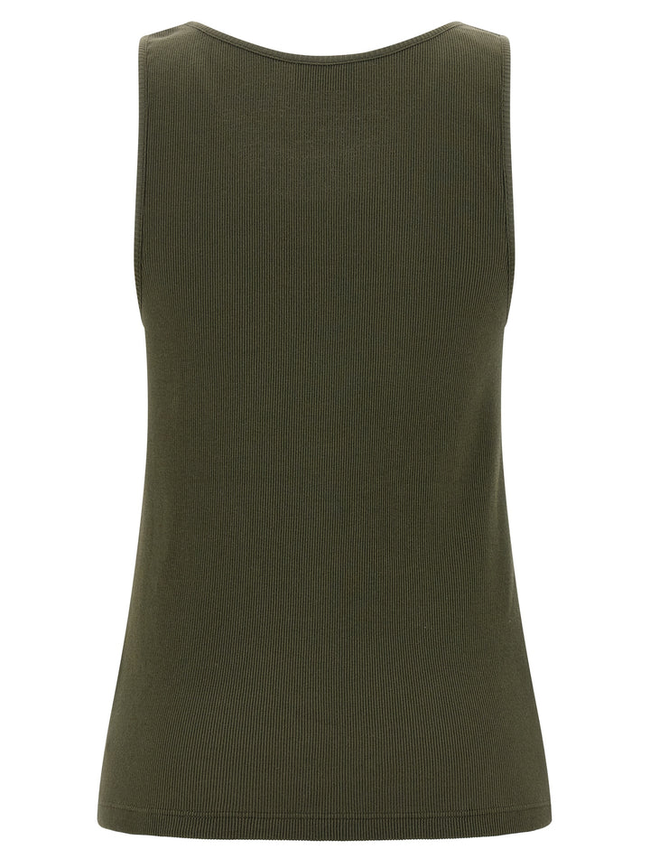 Saint Laurent Cassandre Top - Verde | dfd2a62c39efc09f6125a30b11c7ea17de3a24fa