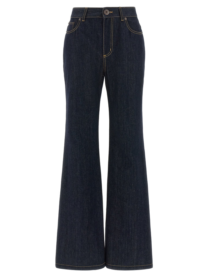 Mcqueen Straight Leg Jeans - Blu | 21f59e7ac50610db86c5a1b0b1b4f18948c3c25e