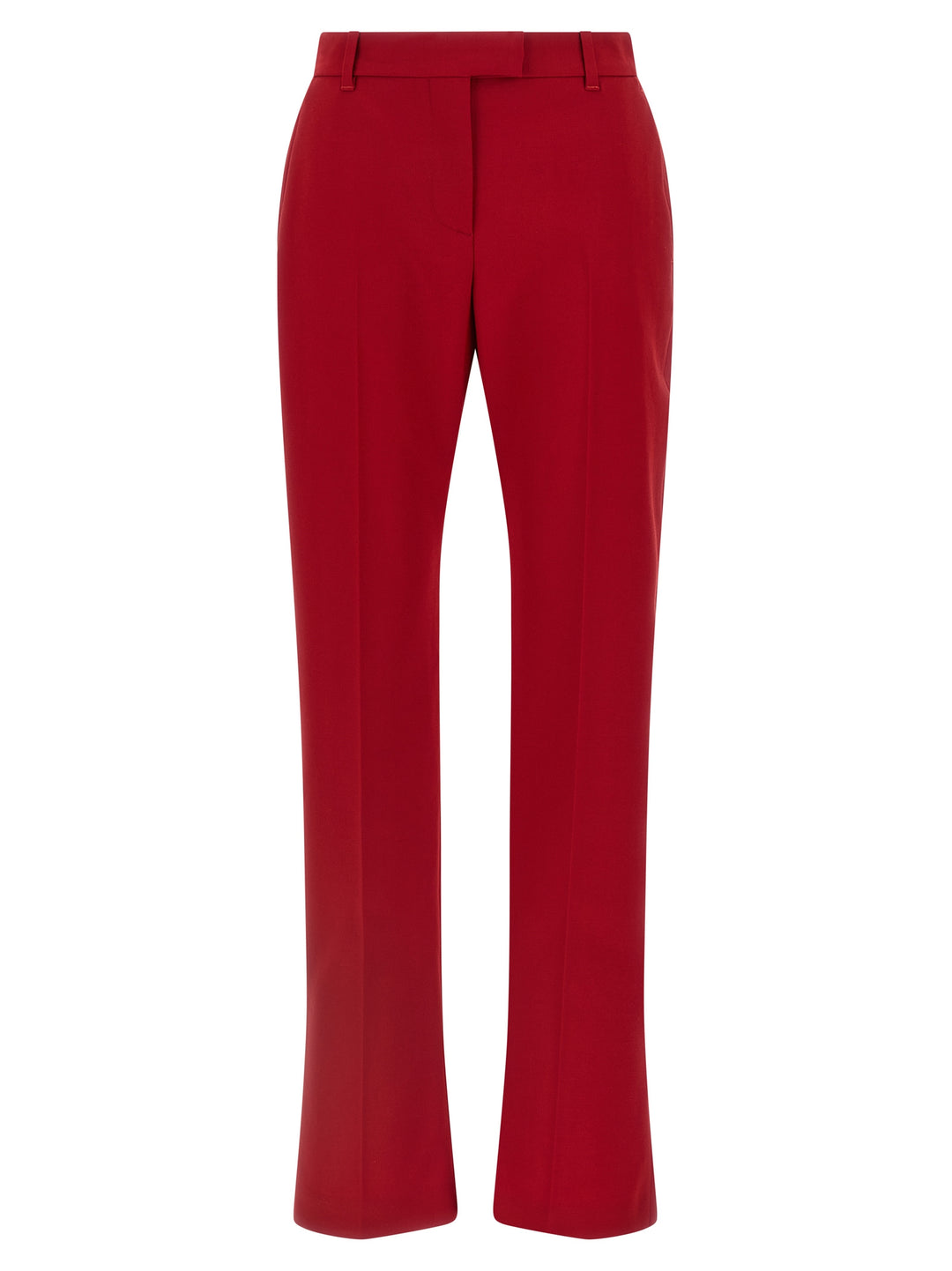 Mcqueen Wool Pantaloni - Rosso | a6e34e792c088e2d66bba9aa30cc4d6e6e32f487