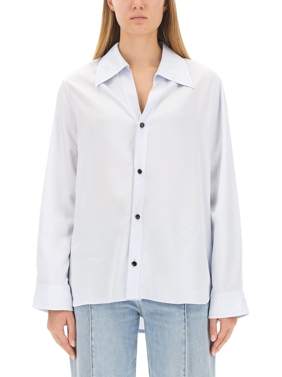 Bottega Veneta Camicie - Baby Blue | 21081941caa5120e61b019ad938e658bb7b7019f