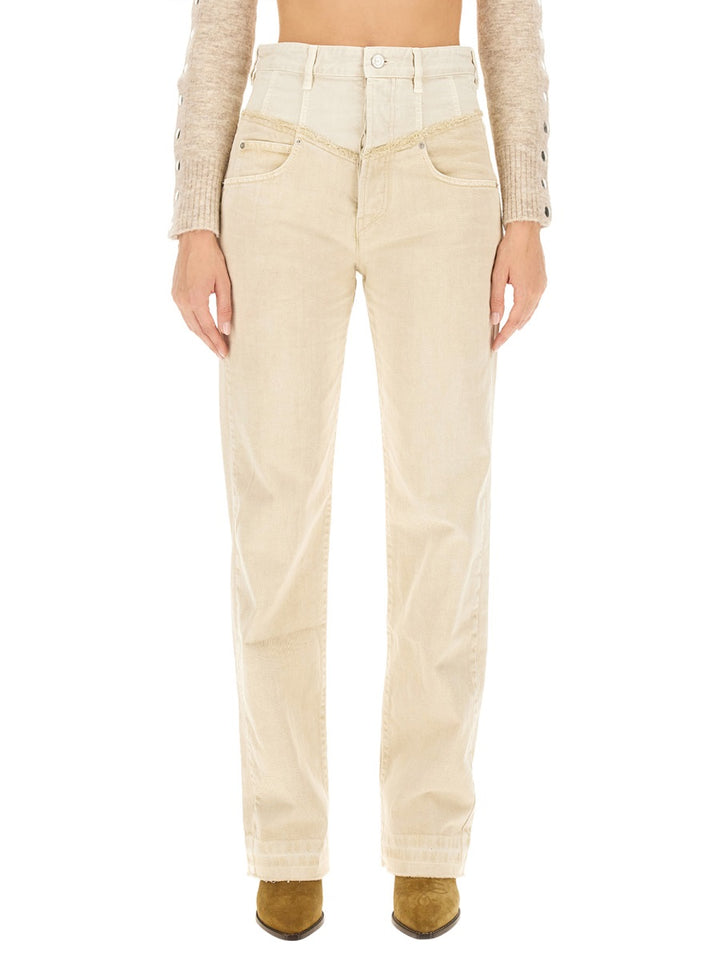 Isabel Marant Jeans - Powder | c392417207f7769734a11b137926daa4cdbe40ac