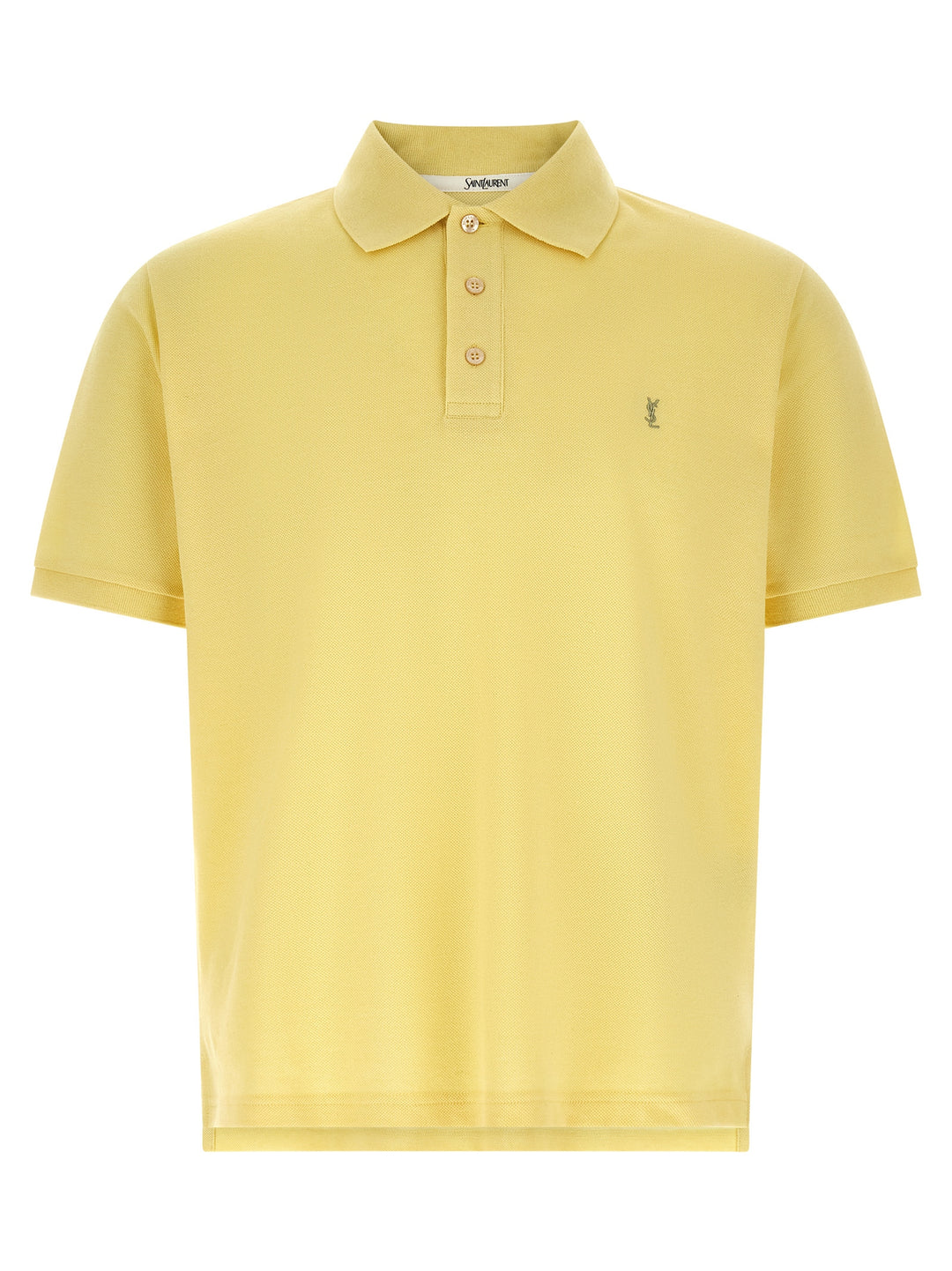 Saint Laurent Cassandre Polo - Giallo | b6e29de98db661cd54afe1e3eb56f956ec625810