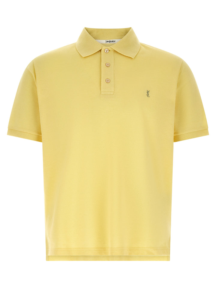 Saint Laurent Cassandre Polo - Giallo | b6e29de98db661cd54afe1e3eb56f956ec625810