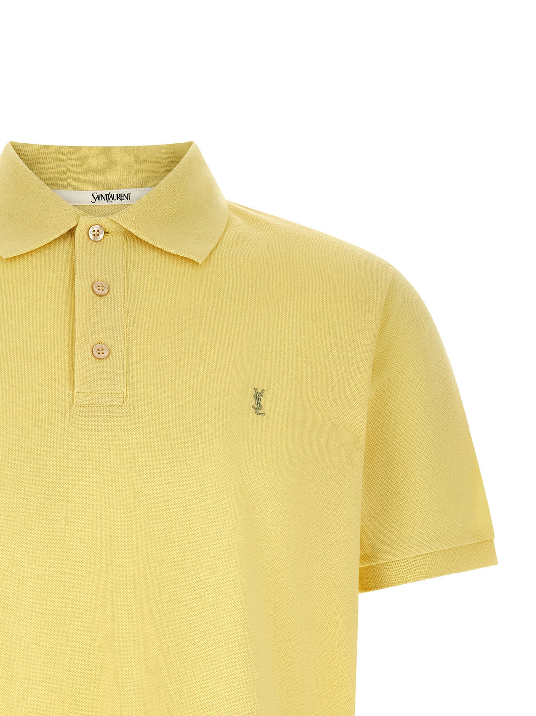 Saint Laurent Cassandre Polo - Giallo | 5c75133b792020a1550b61a320563e0ff81052ef